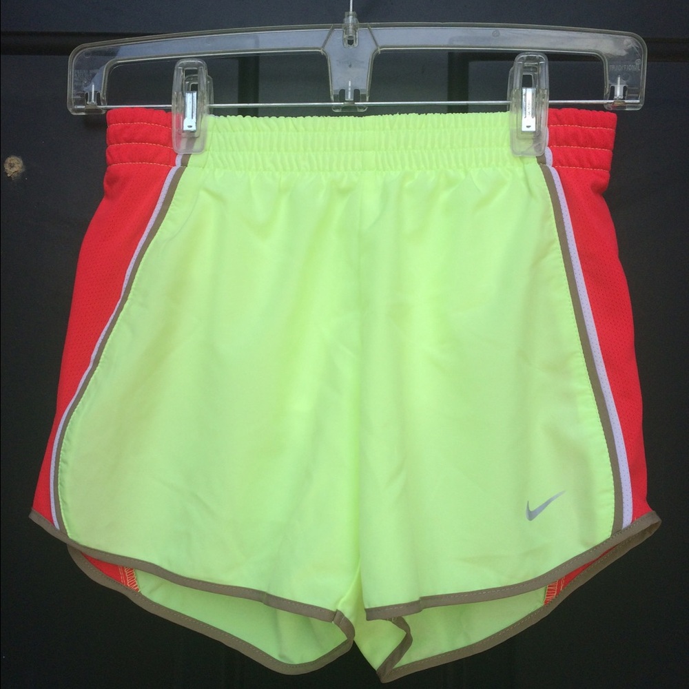 Nike Yellow Tempo Running‎ Shorts